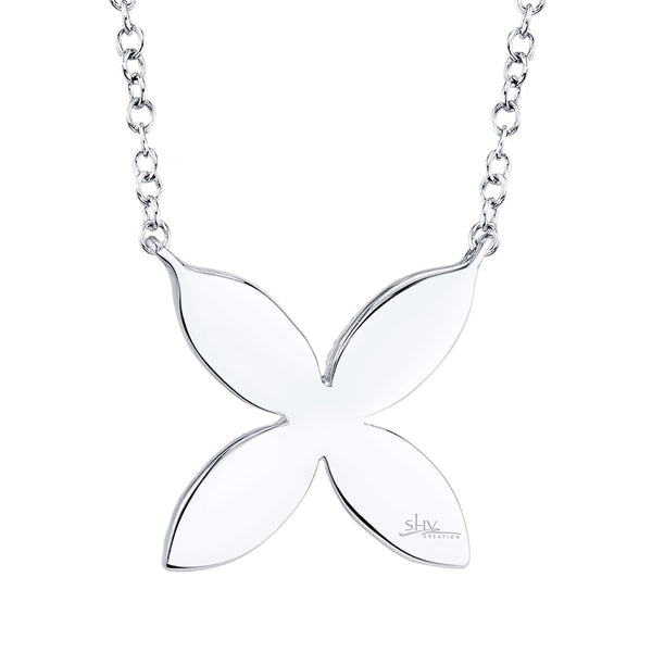 Dainty Diamond Flower Choker – SP Inc.