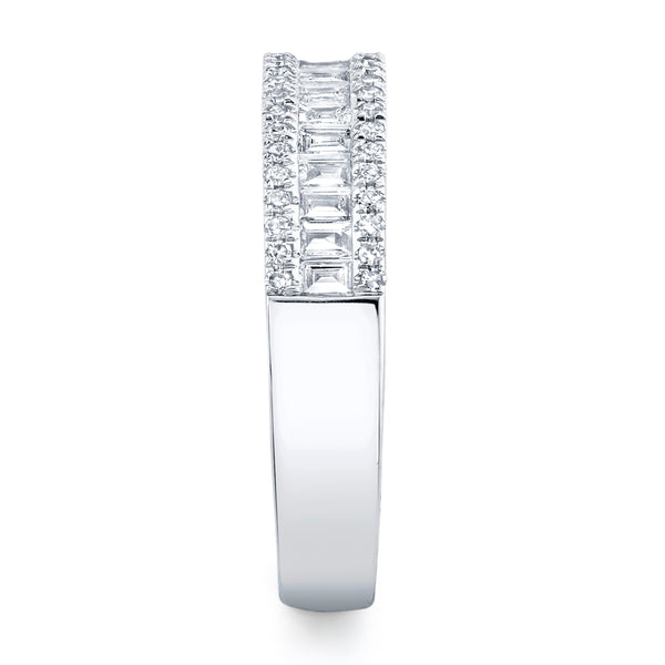 0.55CT DIAMOND BAGUETTE BAND – Shy Creation