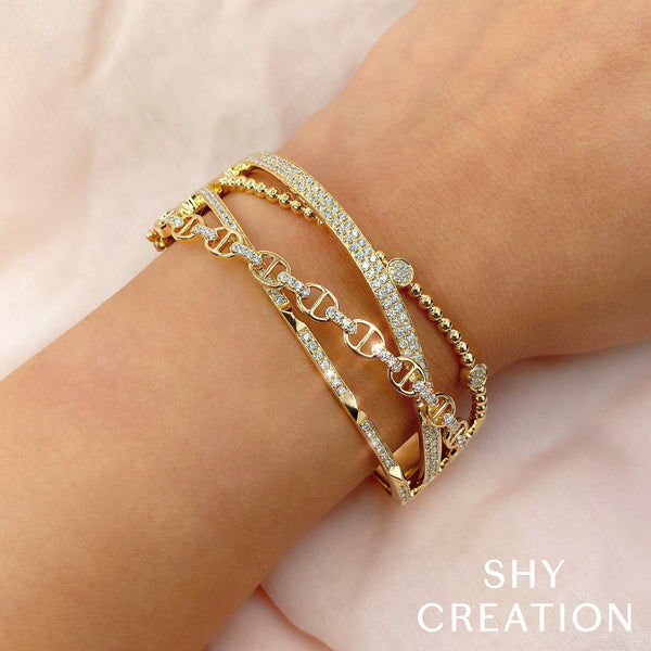 【超特価sale開催】  1.62CT Creation Shy – BANGLE DIAMOND ボディ・フェイスケア