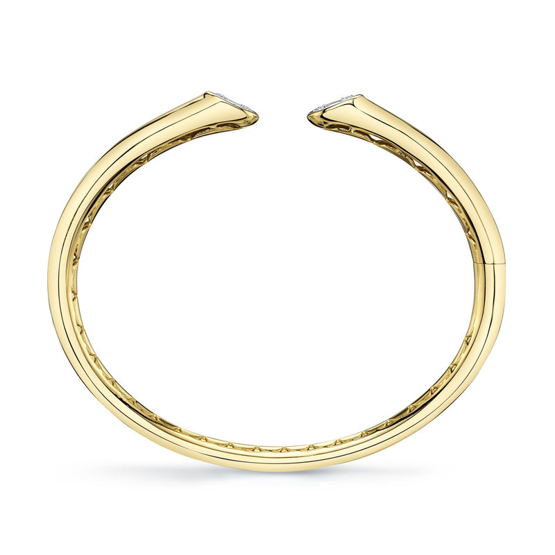 0.20CT DIAMOND BAGUETTE BANGLE