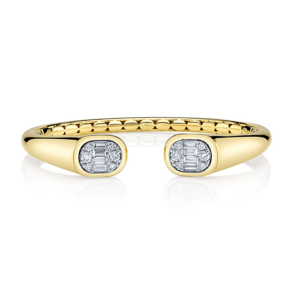 1.10CT DIAMOND BAGUETTE BANGLE