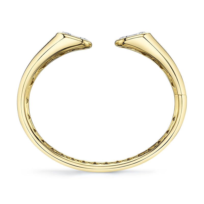 1.10CT DIAMOND BAGUETTE BANGLE