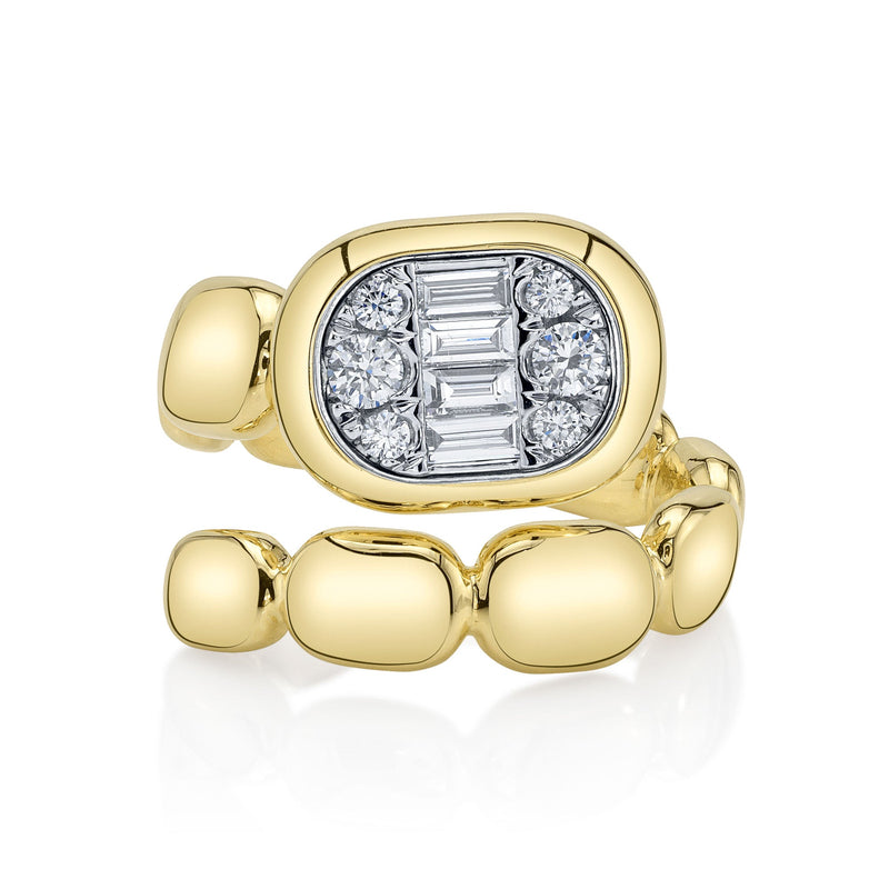 0.55CT DIAMOND BAGUETTE RING
