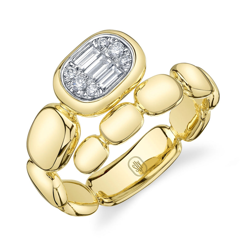 0.20CT DIAMOND BAGUETTE RING