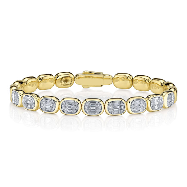 1.00CT DIAMOND BAGUETTE BANGLE
