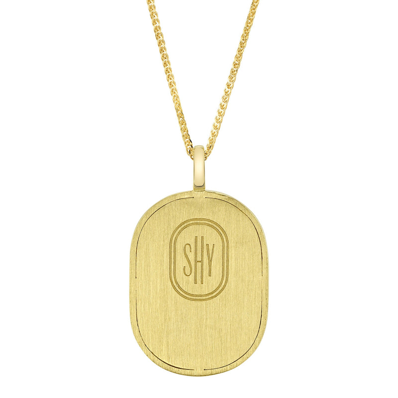 0.02CT DIAMOND ZODIAC LIBRA SCALE STAR MATTE CHOPIN CHAIN NECKLACE