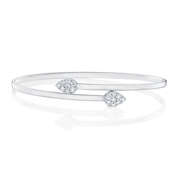 0.44CT DIAMOND PAVE BANGLE