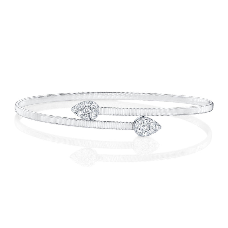 0.44CT DIAMOND PAVE BANGLE
