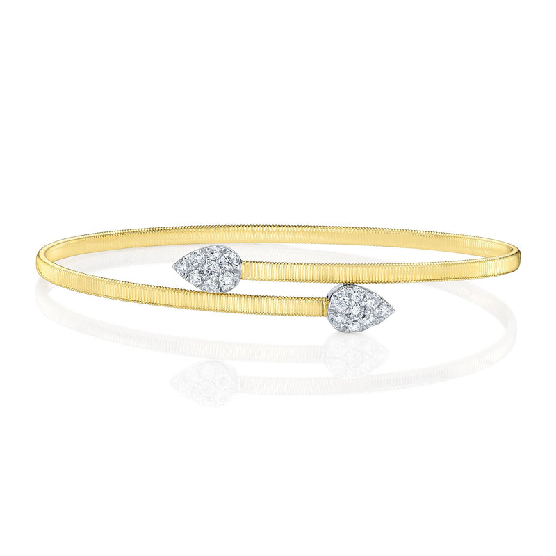 0.44CT DIAMOND PAVE BANGLE