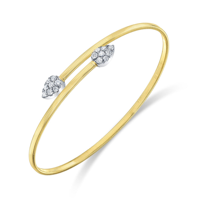 0.44CT DIAMOND PAVE BANGLE