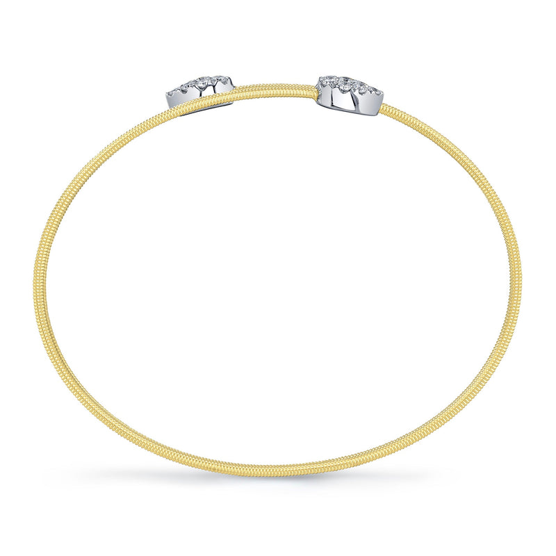0.44CT DIAMOND PAVE BANGLE