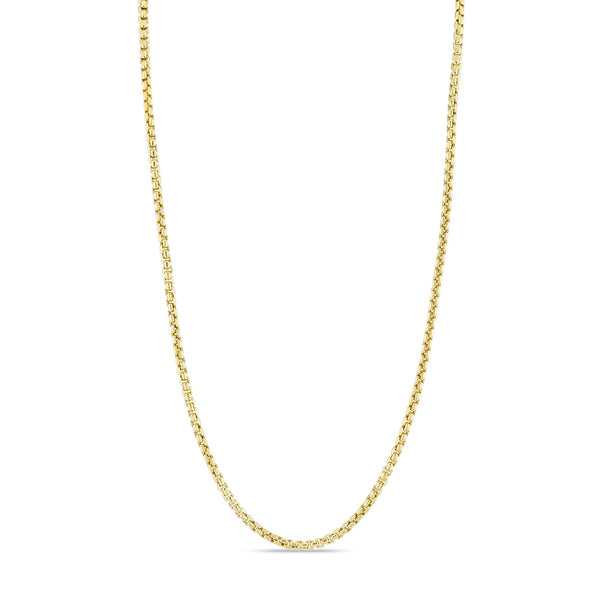 0.20CT DIAMOND MEN'S WHEAT CHAIN 3MM 22"
