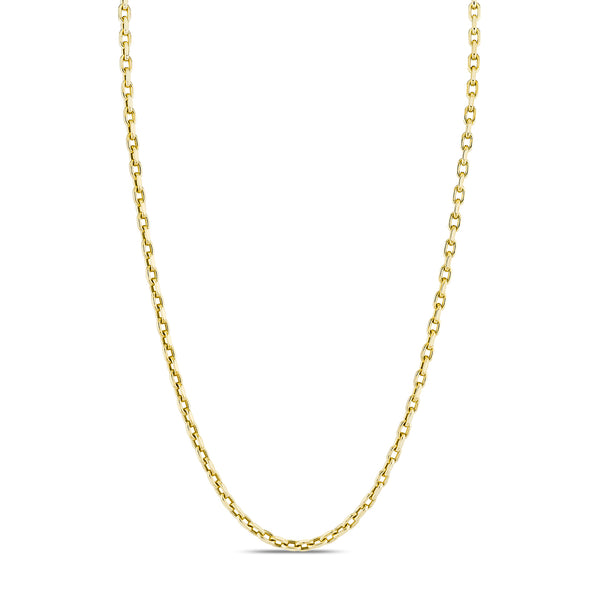 0.21CT BLACK DIAMOND MEN'S LEGACY CHAIN 4MM 22"