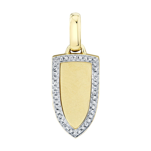0.12CT DIAMOND MATTE PENDANT