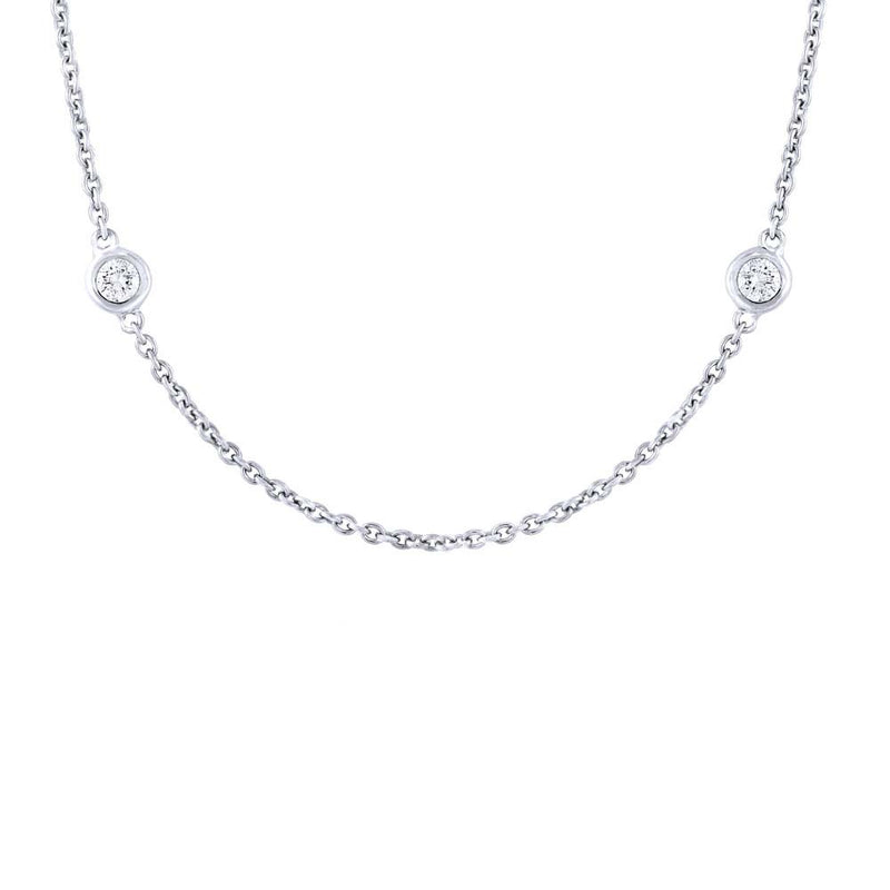 0.28CT 18" DIAMONDS BY THE YARD CHAIN