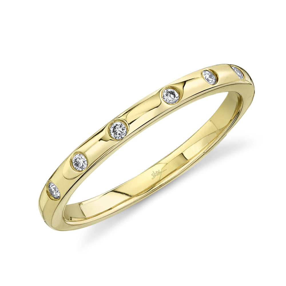 0.07CT DIAMOND BAND – Shy Creation