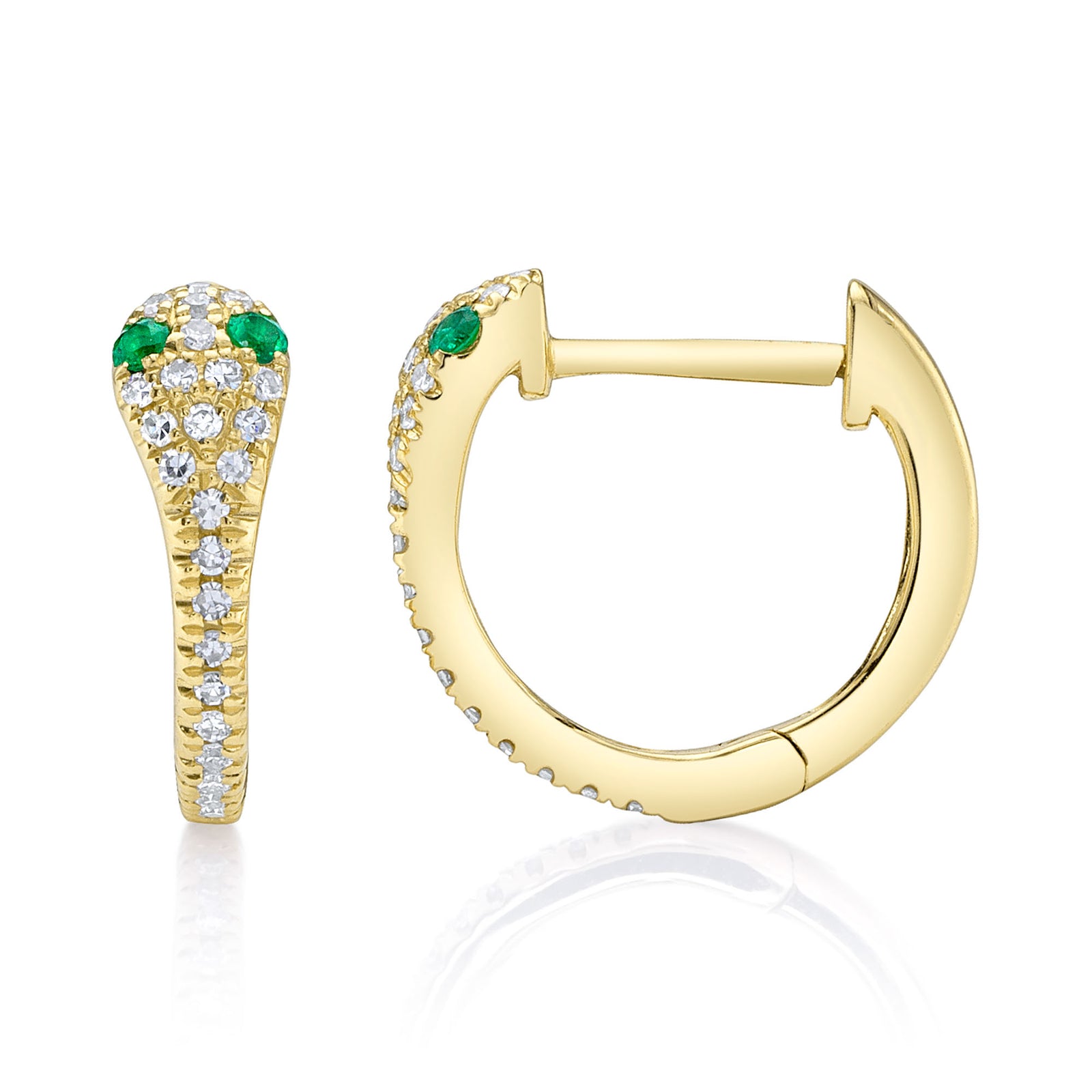 アクセサリー Hirotaka Sapphire Eye Snake Earring SNAKE KNOT Sapphire Eye Earring