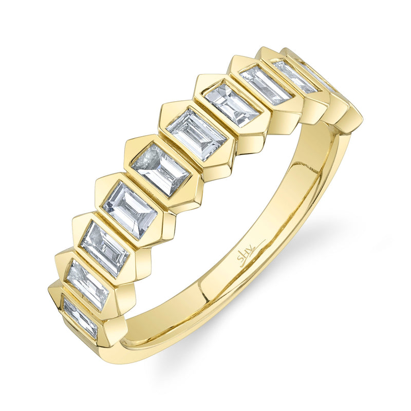 Baguette Eternity Diamond Ring | Noémie
