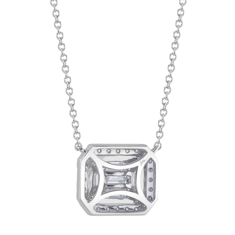 0.41CT DIAMOND BAGUETTE NECKLACE