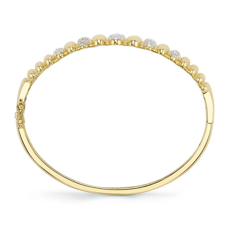 2.19CT DIAMOND PAVE BANGLE