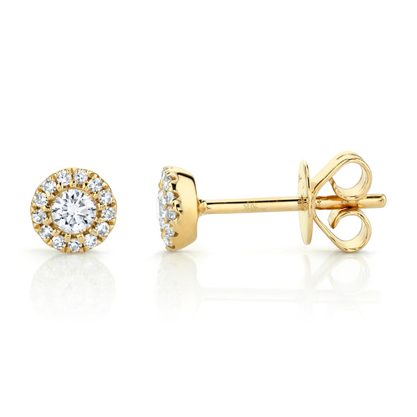 0.24CT DIAMOND STUD EARRING