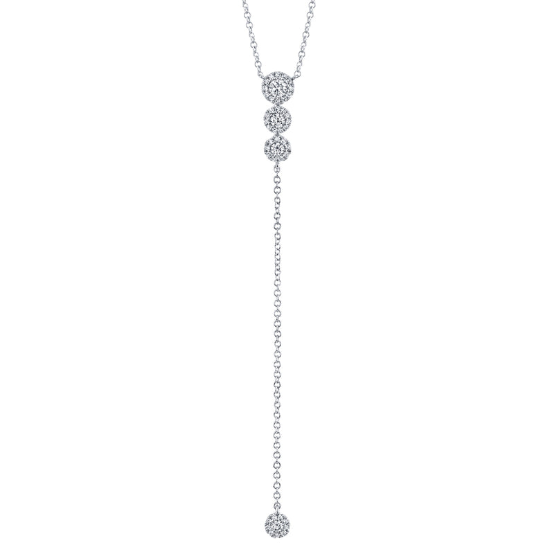 0.29CT DIAMOND LARIAT NECKLACE