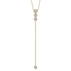 0.29CT DIAMOND LARIAT NECKLACE