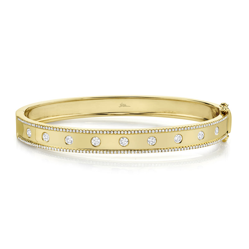 0.97CT DIAMOND BANGLE