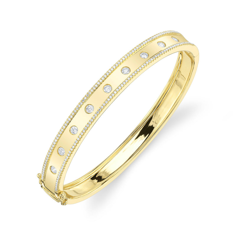 0.97CT DIAMOND BANGLE