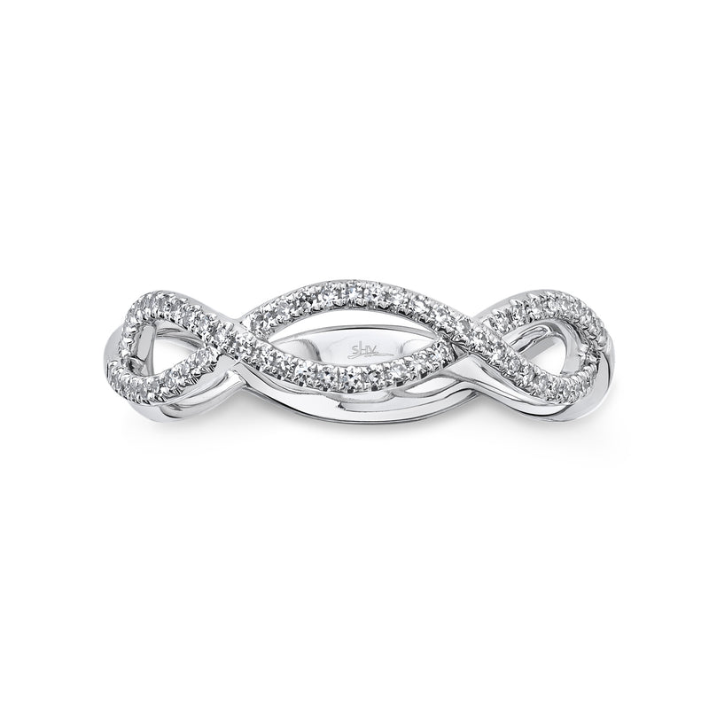 0.19CT DIAMOND INFINITY RING