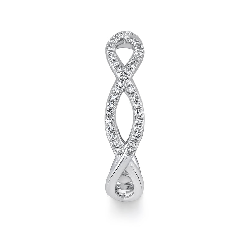 0.19CT DIAMOND INFINITY RING