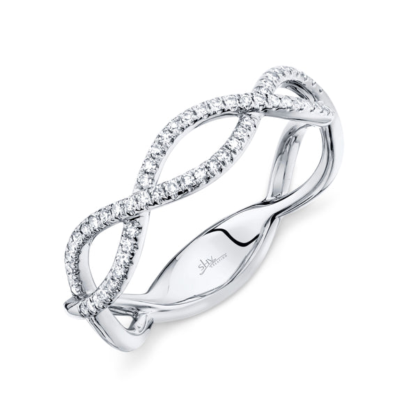 0.19CT DIAMOND INFINITY RING