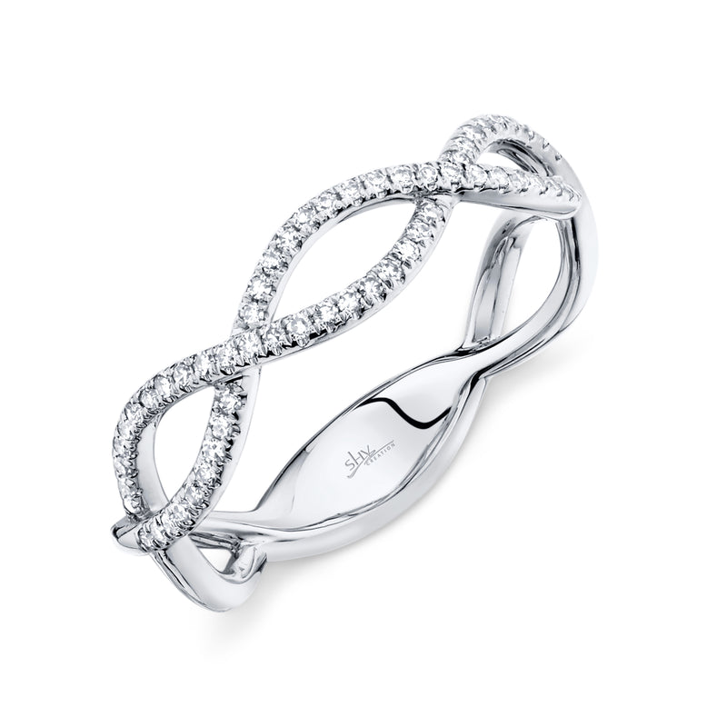 0.19CT DIAMOND INFINITY RING