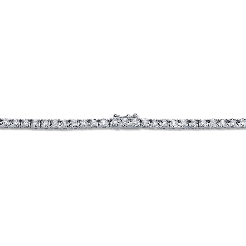 8.70CT DIAMOND TENNIS NECKLACE 36"