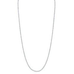 8.70CT DIAMOND TENNIS NECKLACE 36"