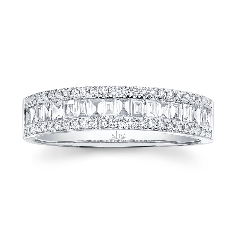 0.55CT DIAMOND BAGUETTE BAND