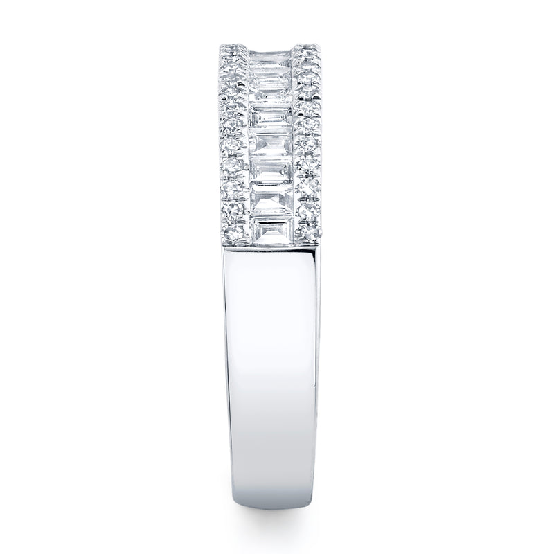 0.55CT DIAMOND BAGUETTE BAND