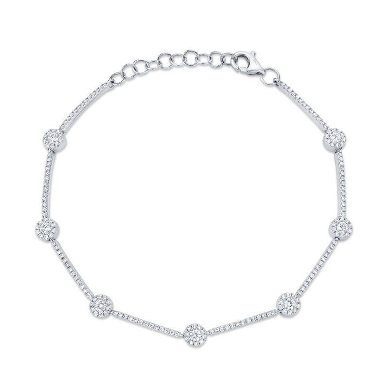 0.88CT DIAMOND BRACELET