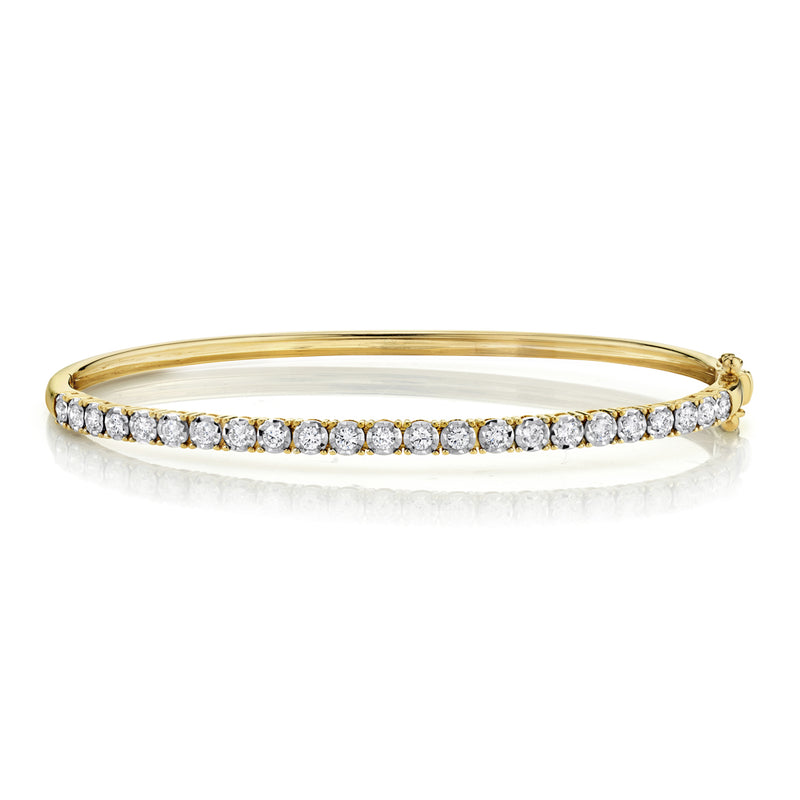 0.69CT DIAMOND BANGLE
