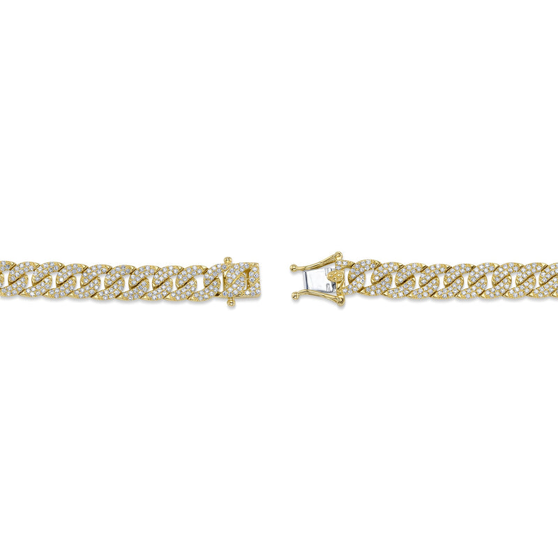 1.69CT DIAMOND PAVE LINK BRACELET