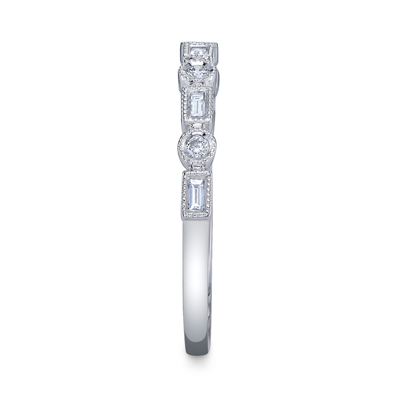 0.14CT DIAMOND BAGUETTE BAND