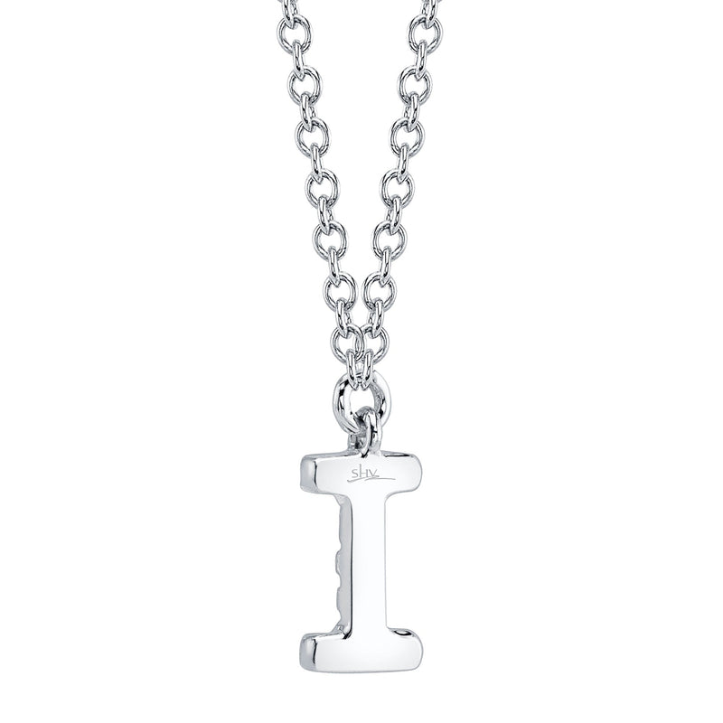 0.03CT DIAMOND NECKLACE - INITIAL I