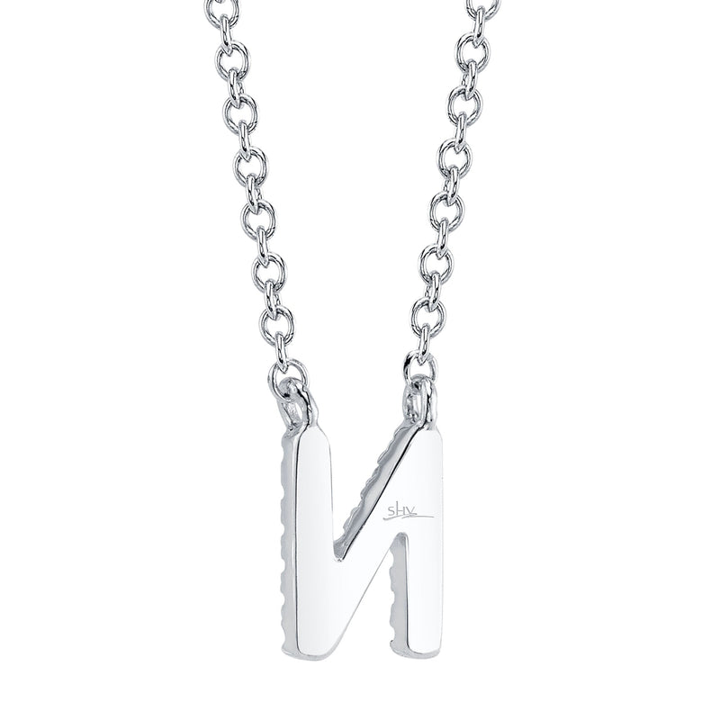 0.05CT DIAMOND NECKLACE - INITIAL N