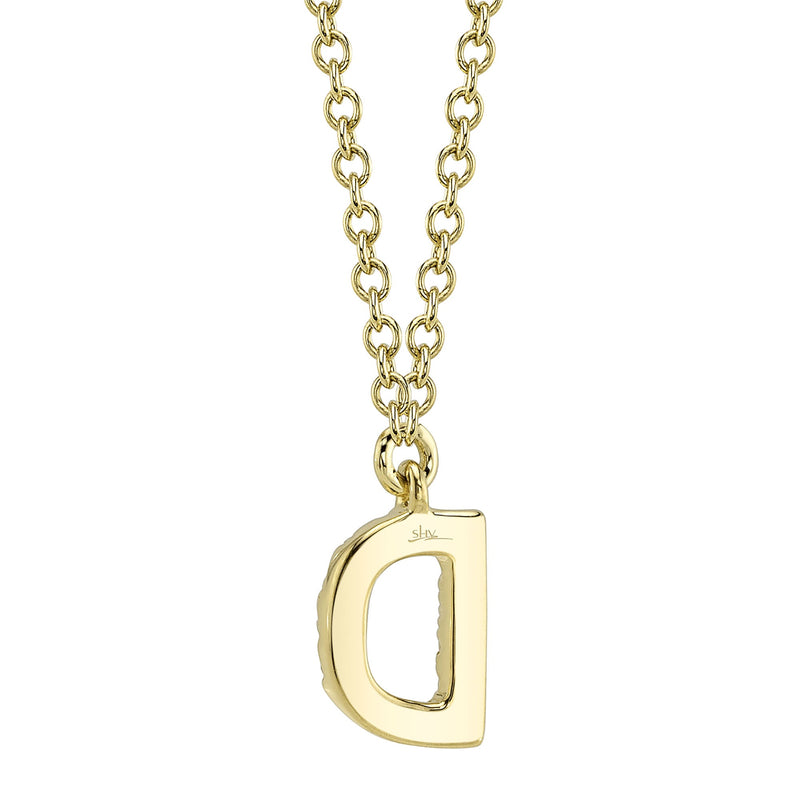 0.05CT DIAMOND NECKLACE - INITIAL D