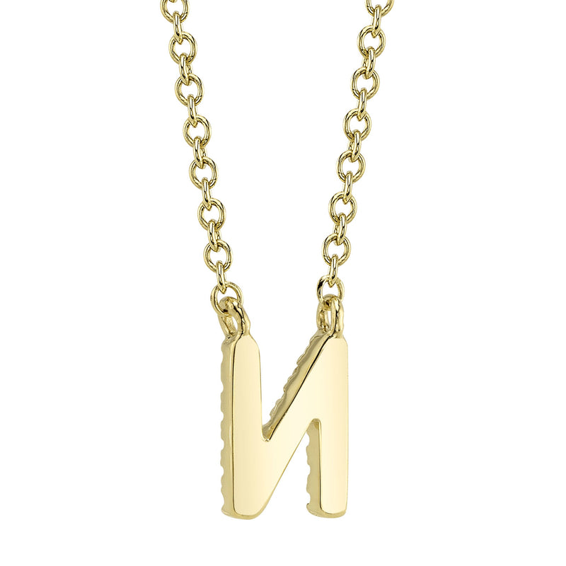 0.05CT DIAMOND NECKLACE - INITIAL N