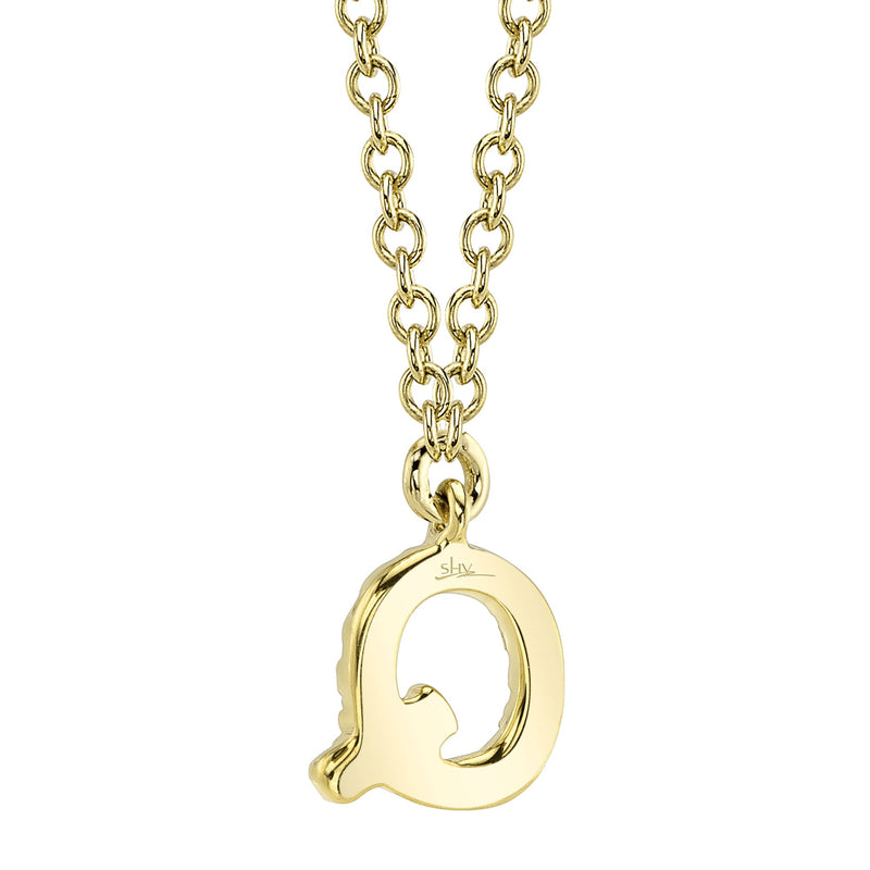 0.05CT DIAMOND NECKLACE - INITIAL Q