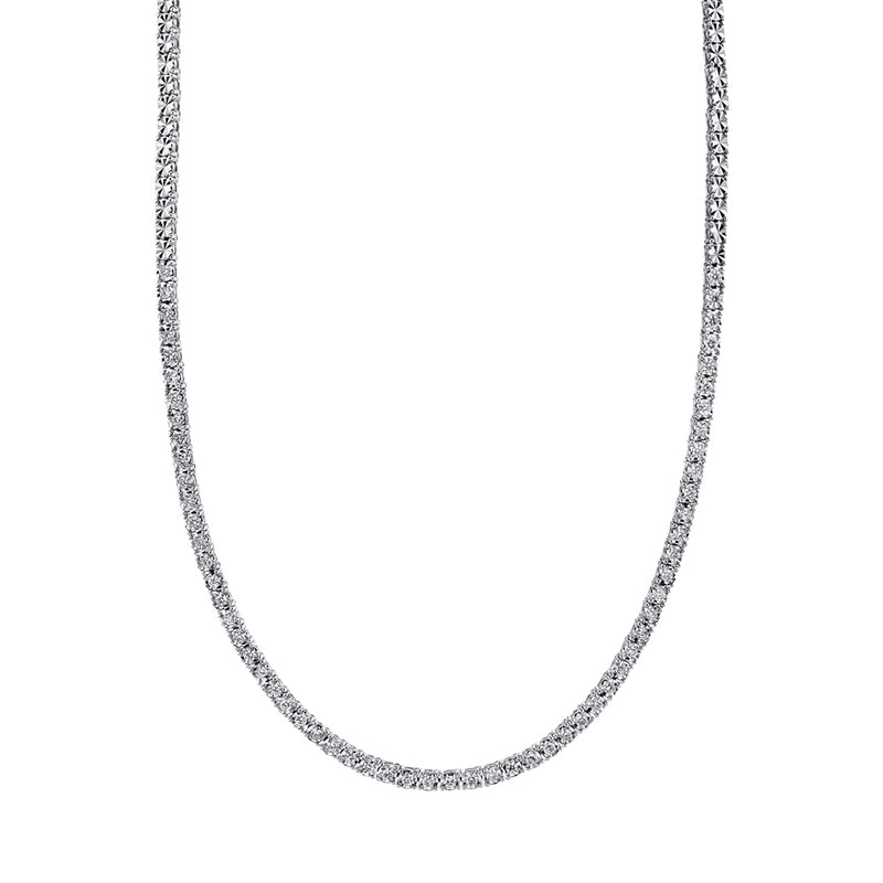 0.95CT DIAMOND TENNIS NECKLACE