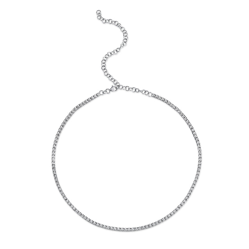 0.95CT DIAMOND TENNIS NECKLACE