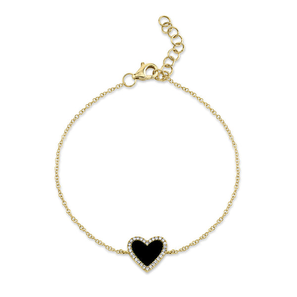 🖤💖14k solid rose gold, genuine black onyx “Heart” pendant ✨store links  are in bio #tinakris #tinakrisjewelry #finejewelry #14kgold… | Instagram