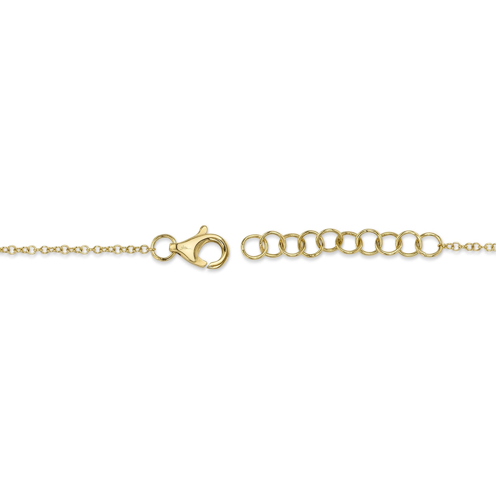 0.09CT DIAMOND & 0.57CT BLACK ONYX HEART BRACELET – Shy Creation
